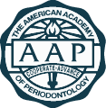 The American Academy of Periodontology logo