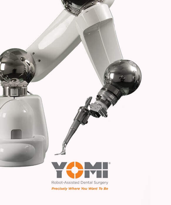 Yobi robot assisted dental surgery